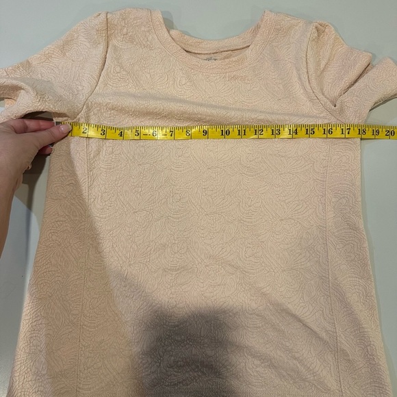 Loft Textured short Sleeve Blouse size Small - Picture 6 of 6